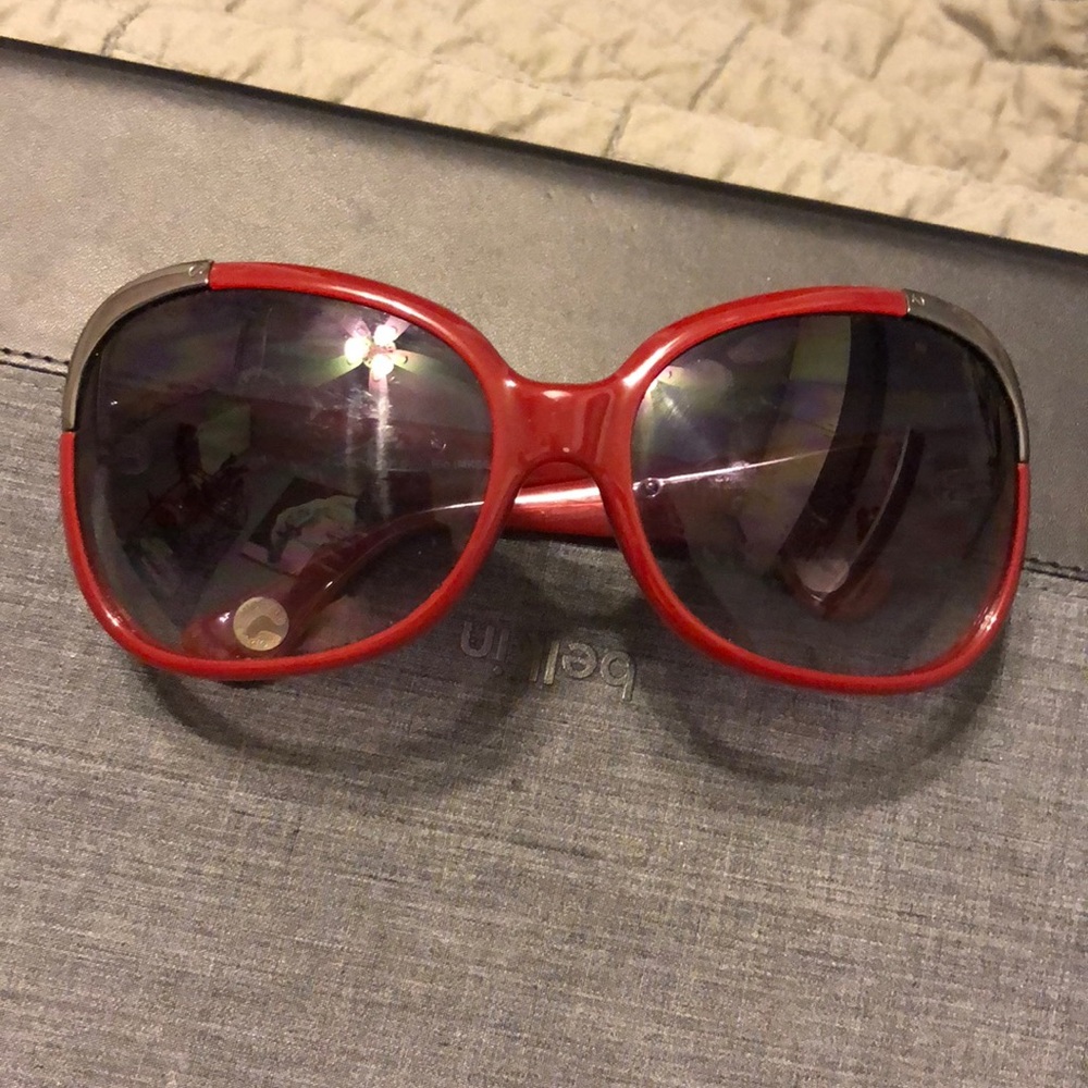 Red Michael Kors sunglasses